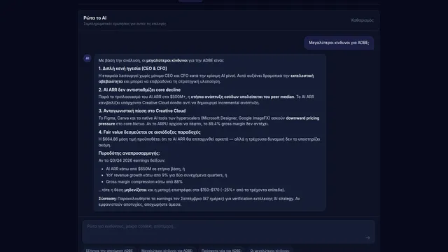 Ρώτησε το AI